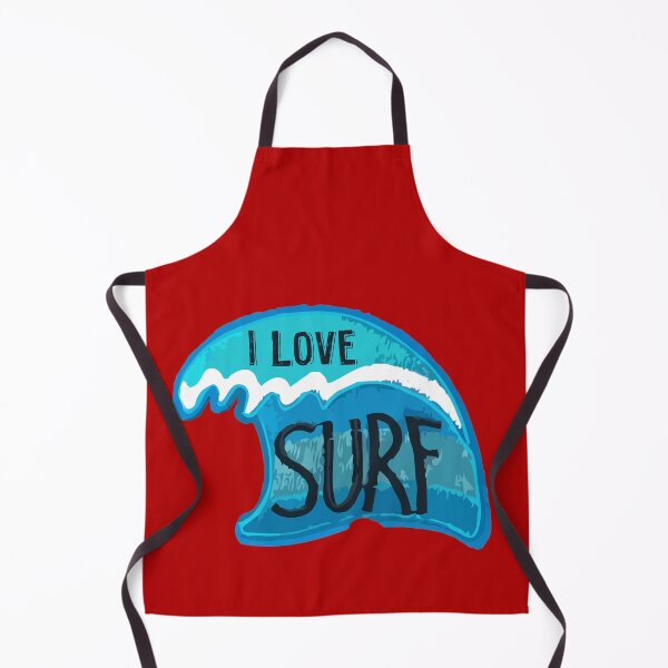 Item preview, I Love Surfing surf funny surfing beach gift santa surfing beach surfing cornwall fistral beach surfing designed and sold by AMZBlacKStore.
