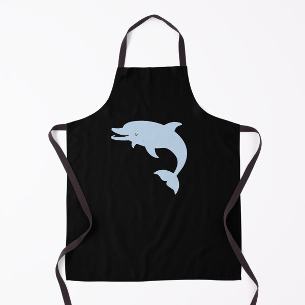 Item preview, Aesthetic Ocean Dolphin in Light Blue Color designed and sold by NechEmpire.