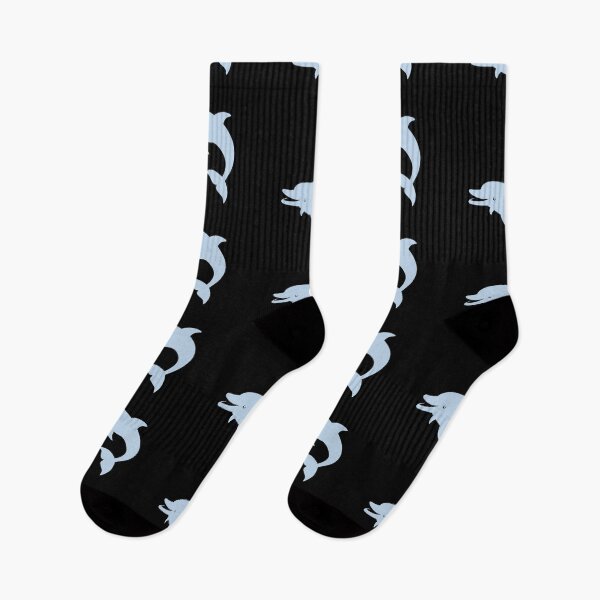 Item preview, Aesthetic Ocean Dolphin in Light Blue Color designed and sold by NechEmpire.