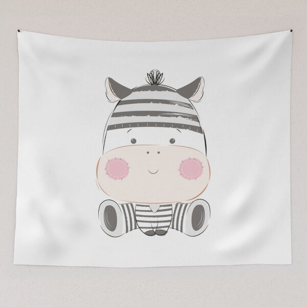 Item preview, Cute Zebra Plush Toy  designed and sold by DIBUJOS2021.