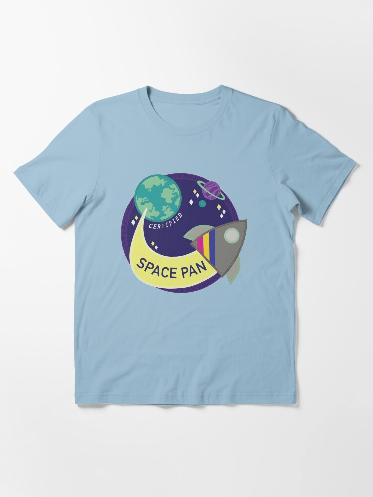 Alternative Ansicht von Zertifizierte Space Pan Essential T-Shirt