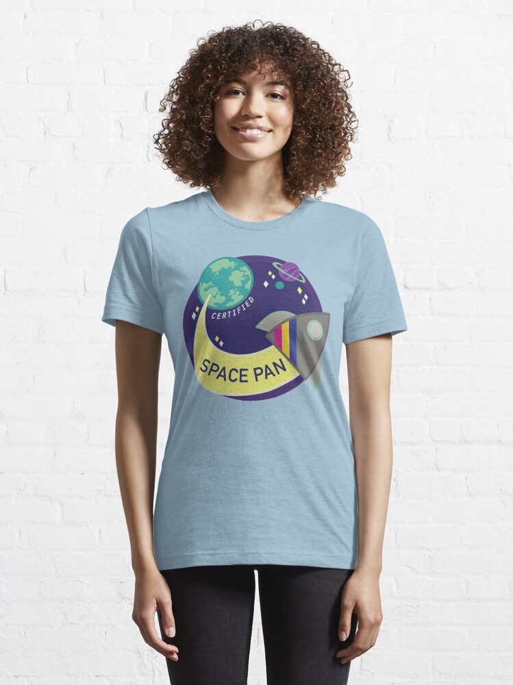 Alternative Ansicht von Zertifizierte Space Pan Essential T-Shirt