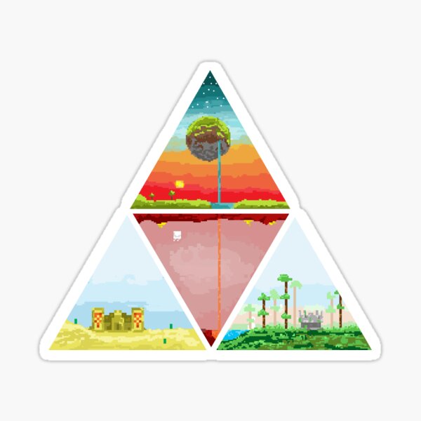 Biomes - Minecraft Sticker