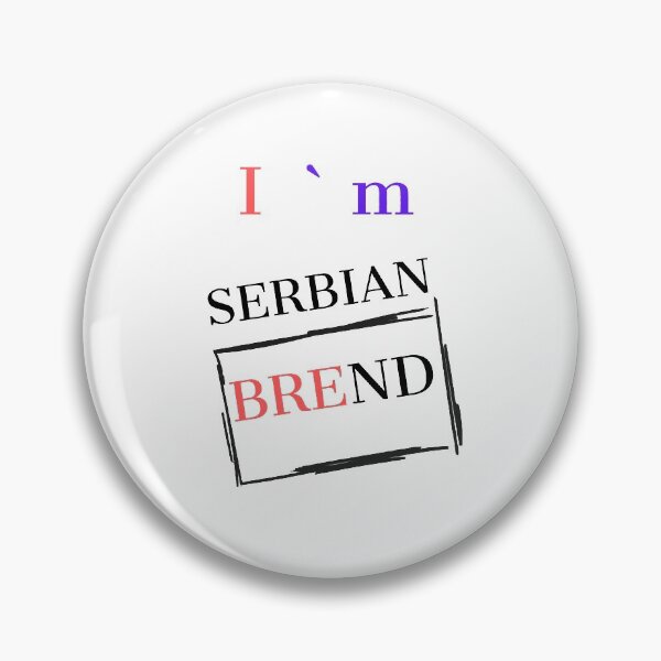 Artikelvorschau, Serbische brend entworfen und verkauft von Serbiainsmall.