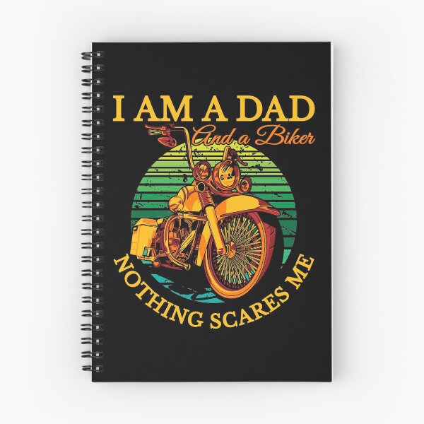 Item preview, I am a Dad and a biker nothing scares me, coolest dad, biker dad designed and sold by Lekrock.