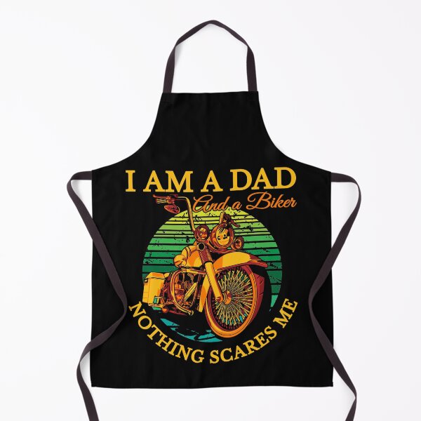 Item preview, I am a Dad and a biker nothing scares me, coolest dad, biker dad designed and sold by Lekrock.