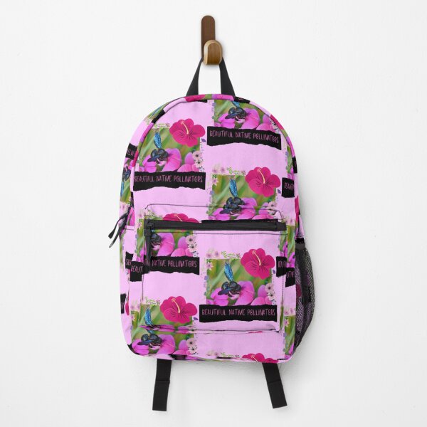 Item preview, Beautiful Native Pollinators Flower Motif Design designed and sold by EarthArtDesigns.