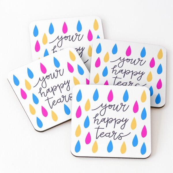Item preview, Your happy tears hand drawn lettering. Wedding concept. designed and sold by SolArt88.