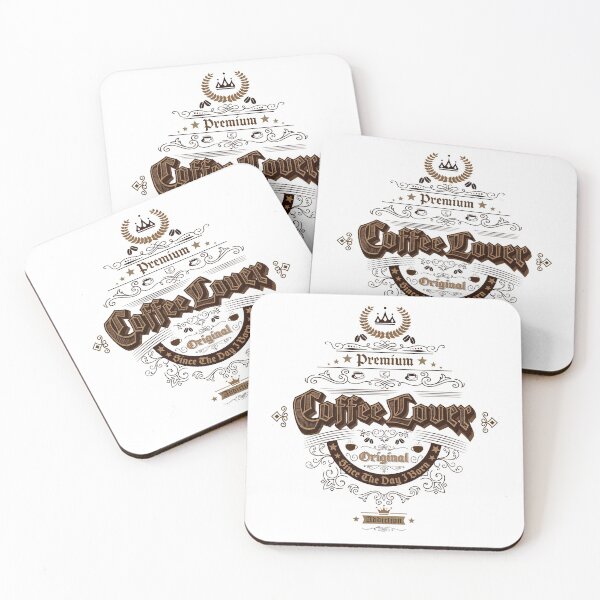 Item preview, Retro Style Coffee lover designed and sold by MudPuppet.
