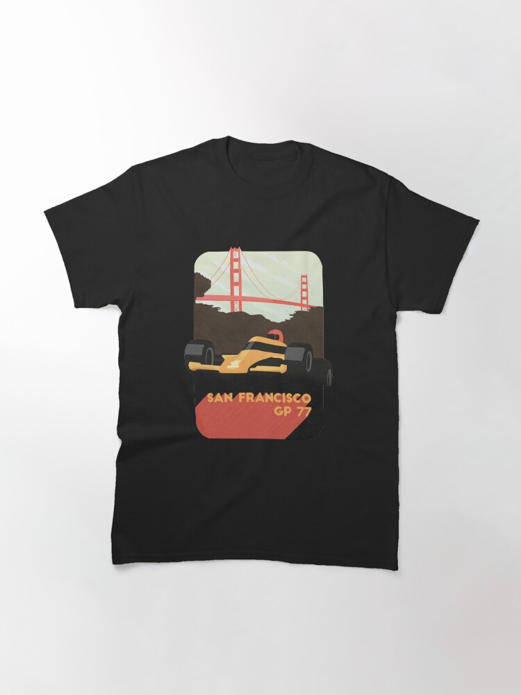 Thumbnail 2 of 7, Classic T-Shirt, Formula 1 (F1) in San Francisco - USA designed and sold by EnA-Rock.
