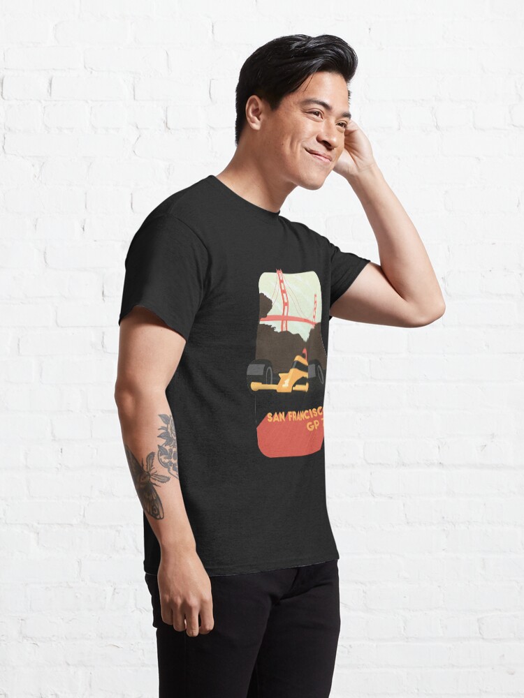 Thumbnail 5 of 7, Classic T-Shirt, Formula 1 (F1) in San Francisco - USA designed and sold by EnA-Rock.