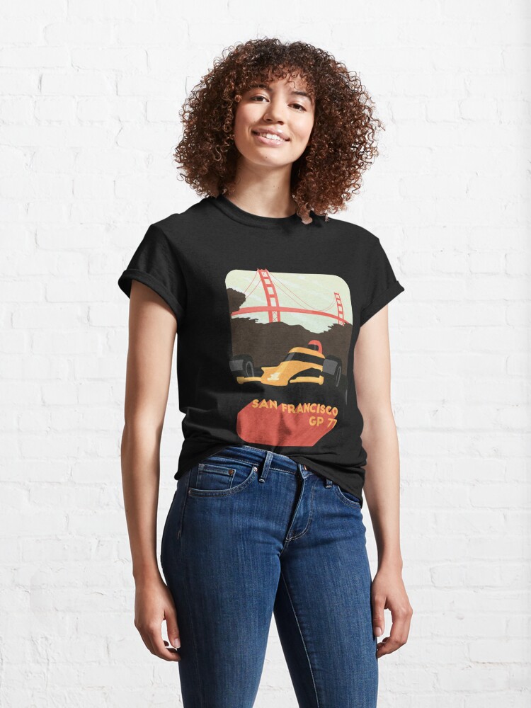 Classic T-Shirt, Formula 1 (F1) in San Francisco - USA designed and sold by EnA-Rock