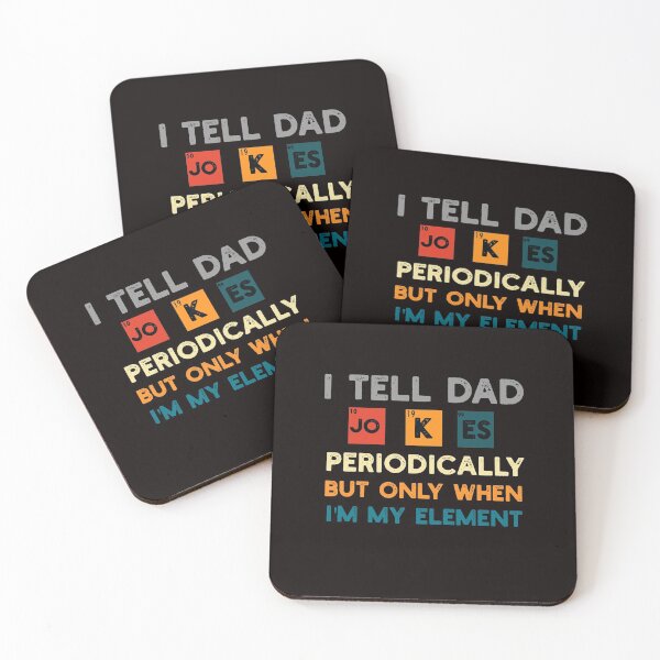 Item preview, Mens I Tell Dad Jokes Periodically But Only When I'm My Element  designed and sold by solimangomaa.