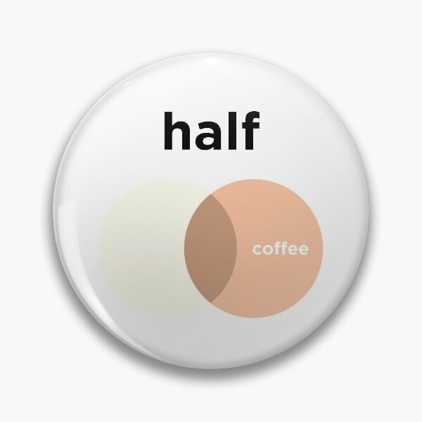 Item preview, Half Human Half Coffee designed and sold by OkGalerieRB.