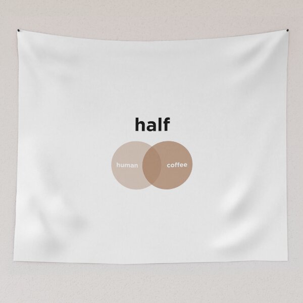 Item preview, Half Human Half Coffee designed and sold by OkGalerieRB.
