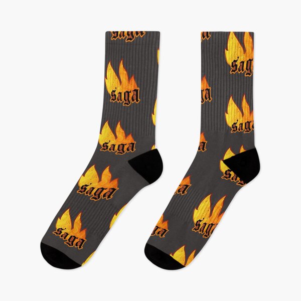 Item preview, Volcano fire and saga text. designed and sold by Luckydragon17.