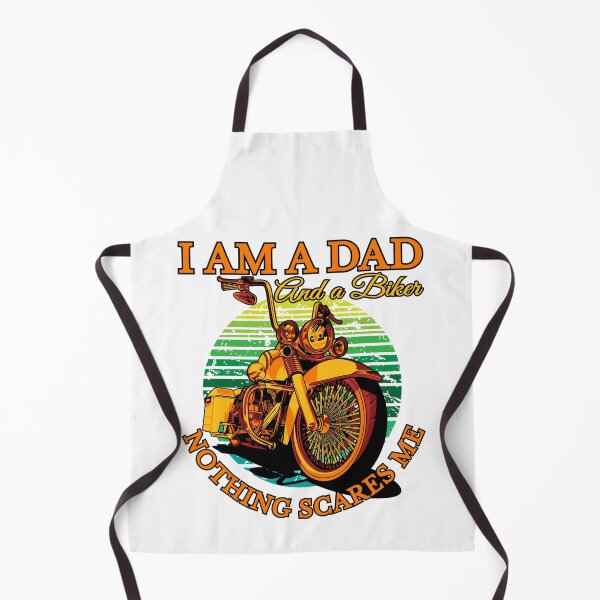 Item preview, I am a Dad and a biker nothing scares me, coolest dad, biker dad designed and sold by Lekrock.