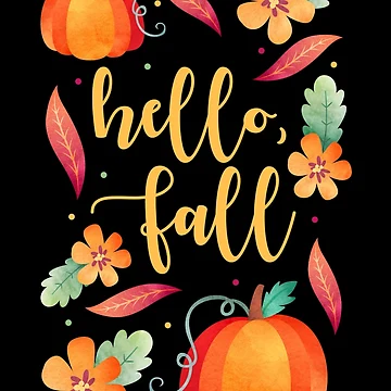 Artwork thumbnail, Hello Fall by KrisInStitches