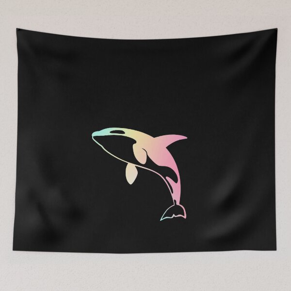 Item preview, Awesome Unicorn Multicolor Ocean Orca designed and sold by NechEmpire.