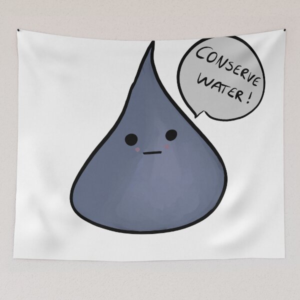 Item preview, Cute Water Droplet  designed and sold by Ellbeemae.