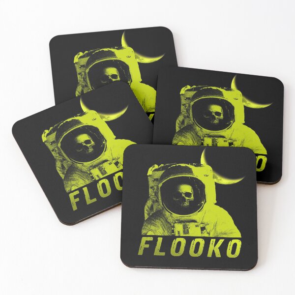 Item preview, Flooko Skull Astro Merch designed and sold by flooko.