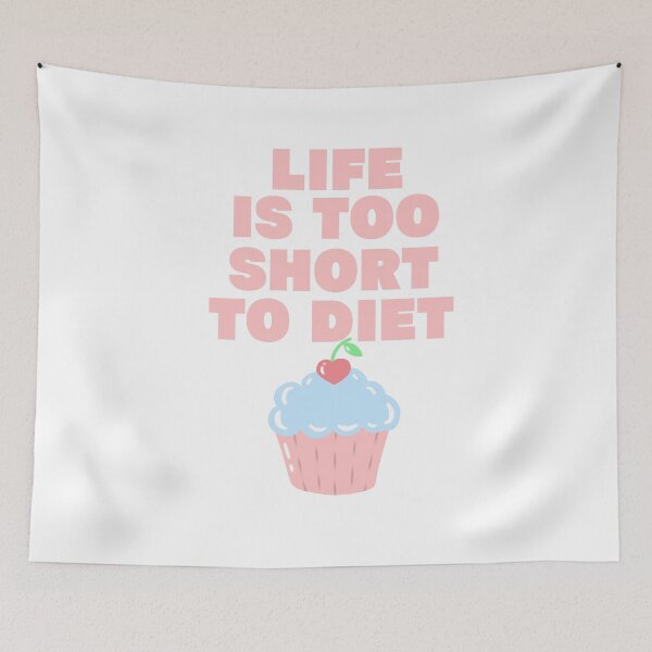 Item preview, Life is too short to diet designed and sold by Lizzamour.