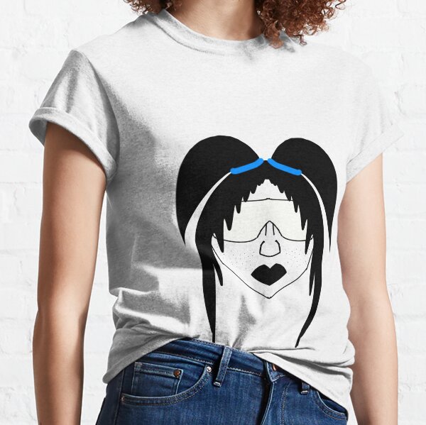 Pigtail person Classic T-Shirt