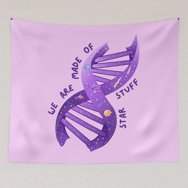 Item preview, We Are Made Of Star Stuff DNA Helix Space - Molecular Biology Science designed and sold by sunnySaraV.
