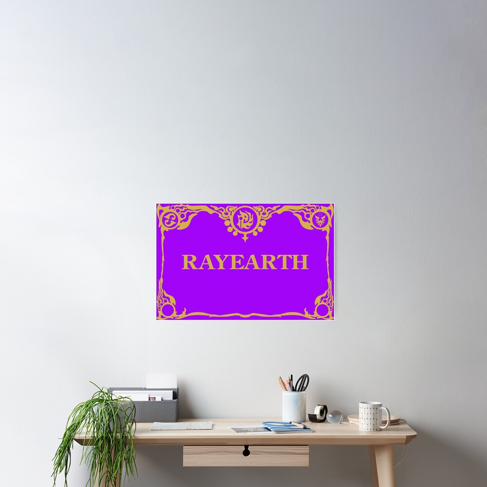 Magic Knight Rayearth Frame 魔法騎士レイアース Poster By Jcba Redbubble