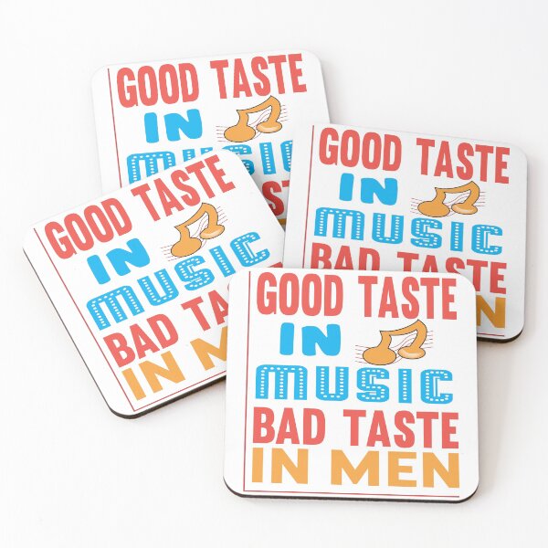 Item preview, Good Taste In Music Bad Taste In Men designed and sold by AmethystMurad.