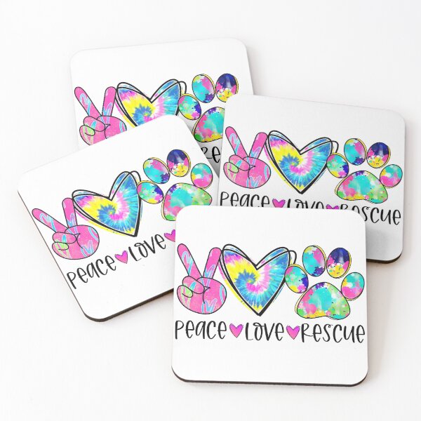 Item preview, Peace Love Rescue designed and sold by SpayNeuterMex.