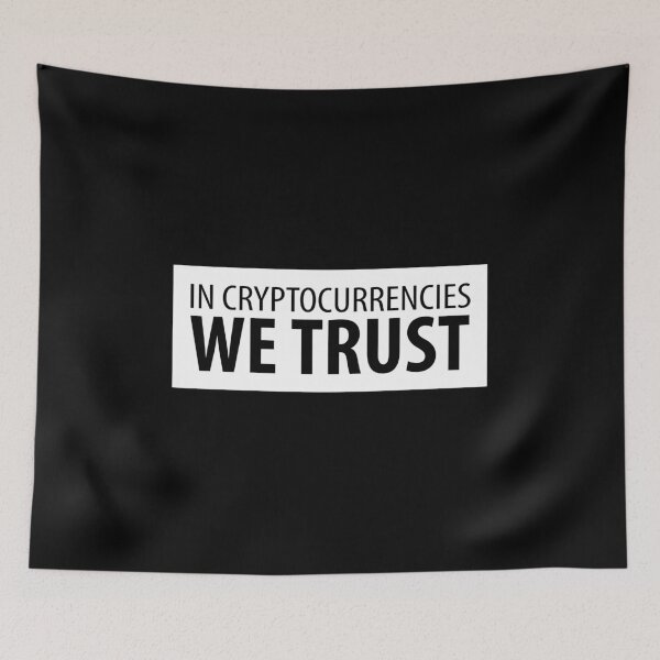 Item preview, In Cryptocurrencies We Trust designed and sold by Tobias Langner.
