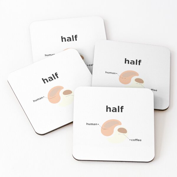 Item preview, Half Human Half Coffee designed and sold by OkGalerieRB.