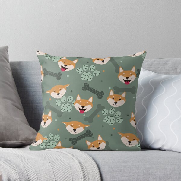 Item preview, Shiba Inu Bone and Paw Pattern designed and sold by Shibaffection.