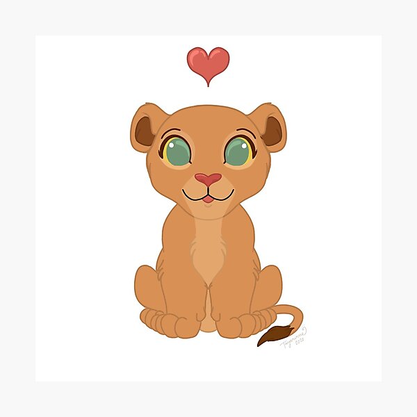 Chibi Nala Photographic Print