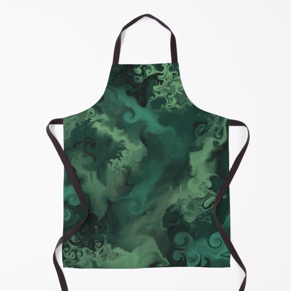 Item preview, Green fluid art. designed and sold by Jaded Willow.