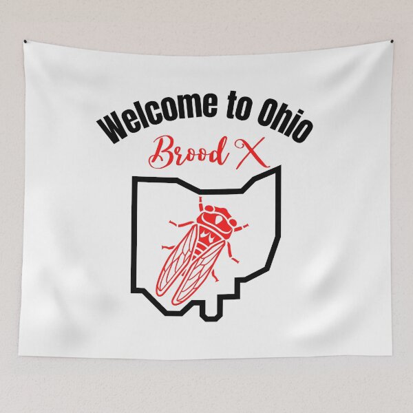 Item preview, Welcome to Ohio Brood X designed and sold by Schka.