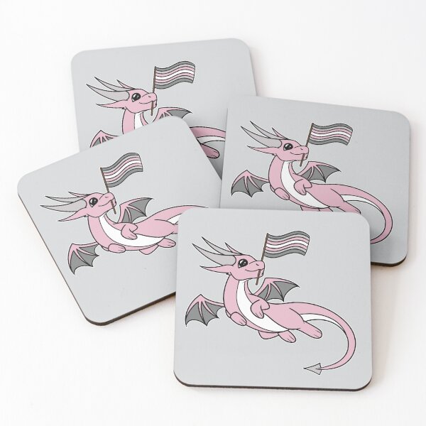 Item preview, Demigirl pride dragon designed and sold by wellthatwasnt.