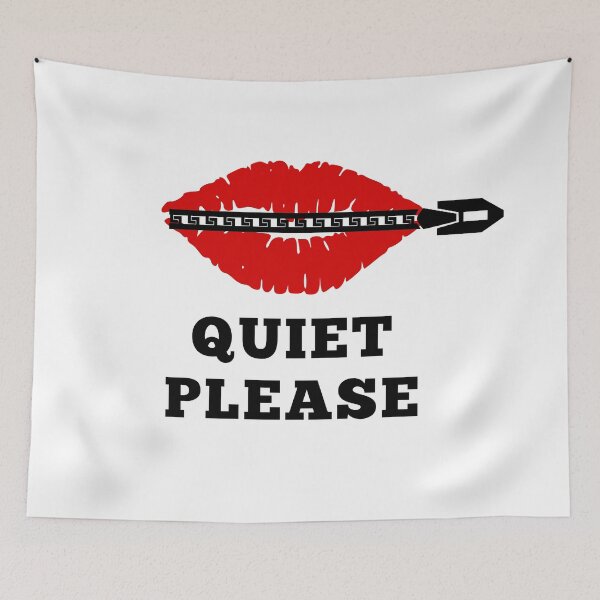 Item preview, Quiet please designed and sold by StudioQ-.
