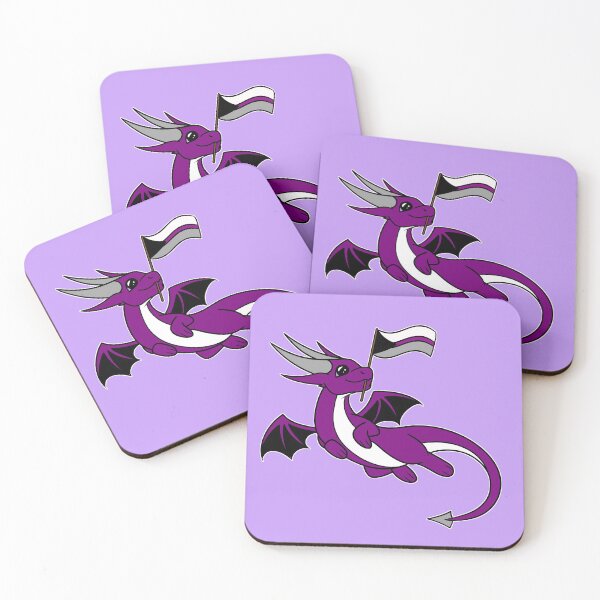 Item preview, Demisexual pride dragon designed and sold by wellthatwasnt.