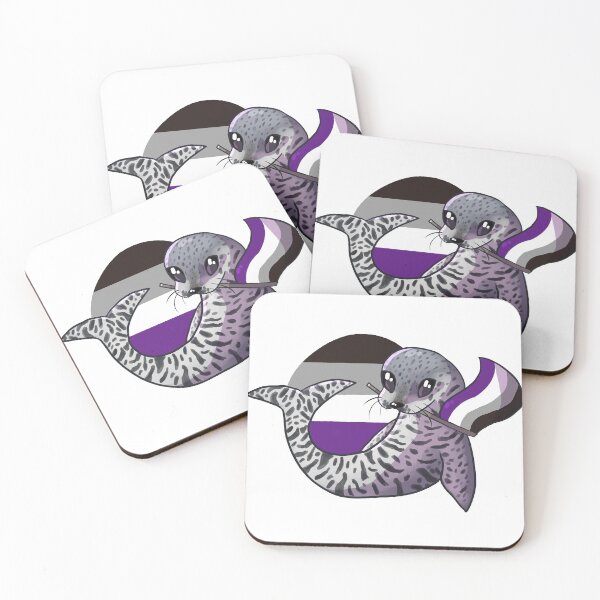 Item preview, Asexual Harbour Seal designed and sold by mawzzco.