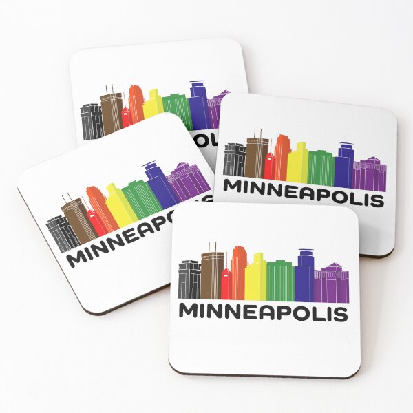 Item preview, Minneapolis Pride Skyline designed and sold by andybirkey.