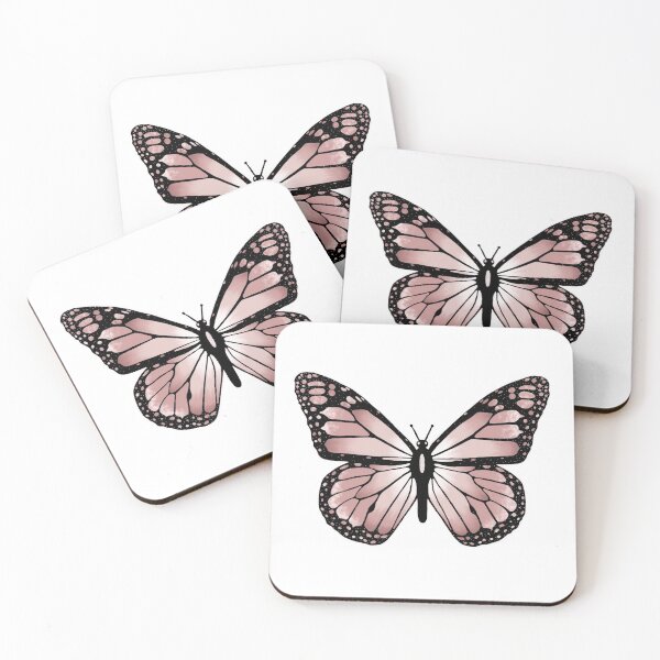Item preview, Dusky pink butterfly designed and sold by ViviensWorld.