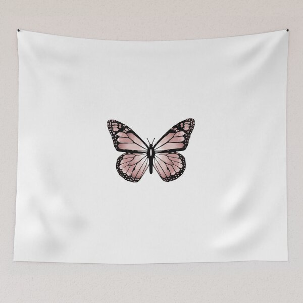 Item preview, Dusky pink butterfly designed and sold by ViviensWorld.