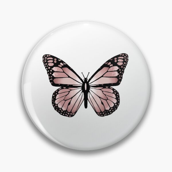 Item preview, Dusky pink butterfly designed and sold by ViviensWorld.