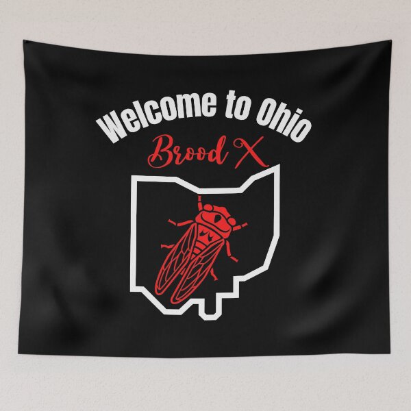 Item preview, Ohio Cicada Invasion designed and sold by Schka.