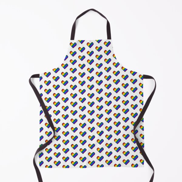Item preview, LGBT Pixel Love Heart designed and sold by akaiawa.