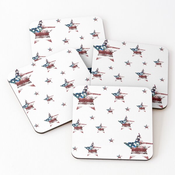 Item preview, American Flag Stars/ Distressed American Flag Stars/ Flag Day/ 4th Of July designed and sold by Designs By YL.