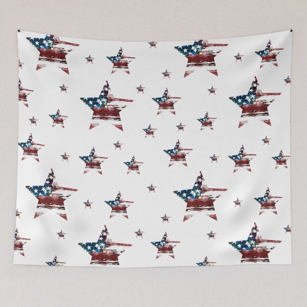Item preview, American Flag Stars/ Distressed American Flag Stars/ Flag Day/ 4th Of July designed and sold by Designs By YL.