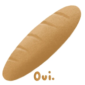Artwork thumbnail, Oui Baguette by Reeseworks